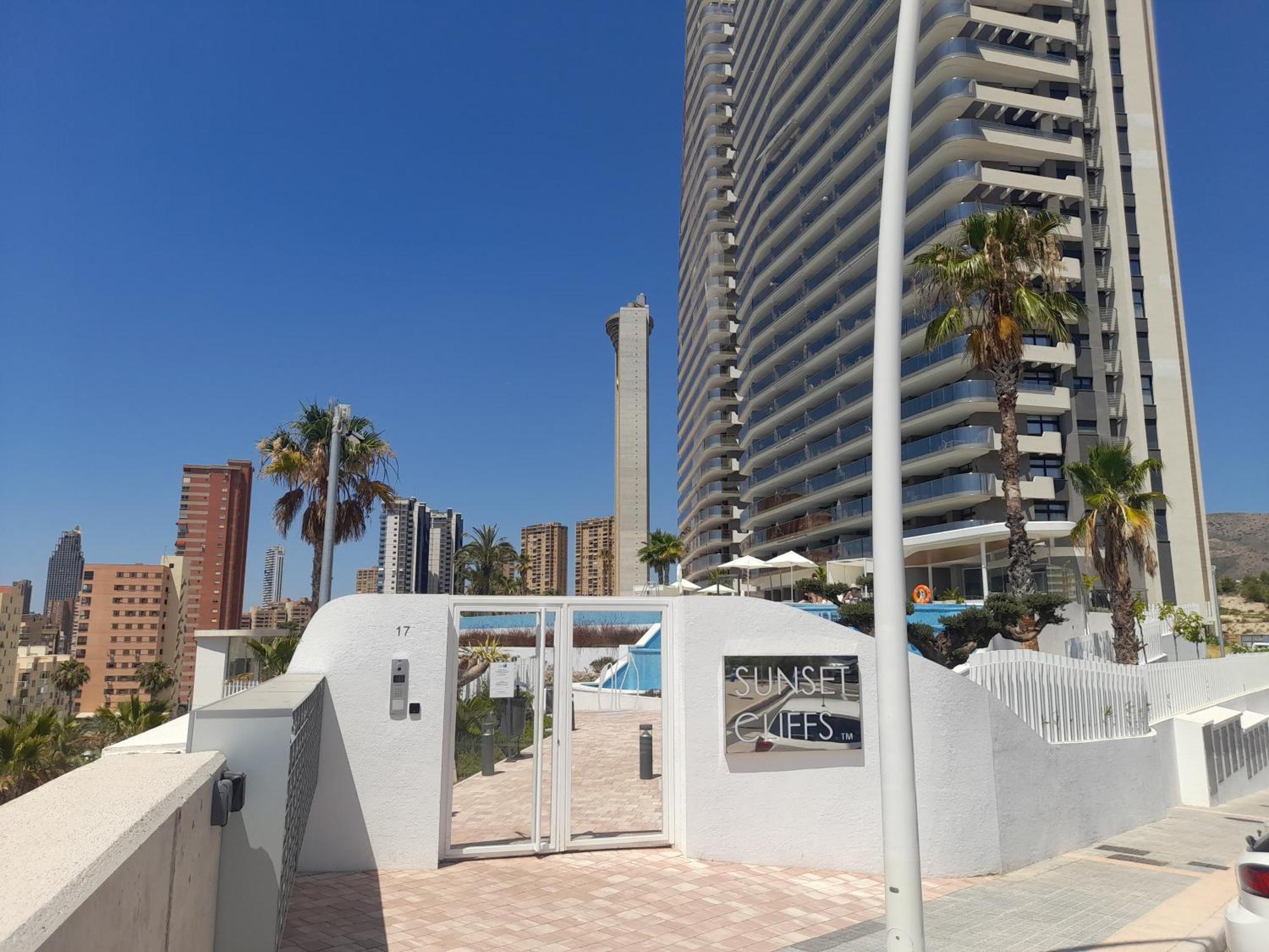 Sunset Cliffs Sea View Apartments 14 Floor 貝尼多姆 外观 照片
